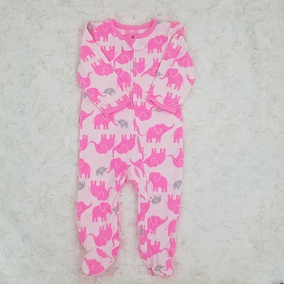 🐘SOLD🐘Carter's Pajama Set of 2 Size 6-9 Mths - Picture 4 of 5